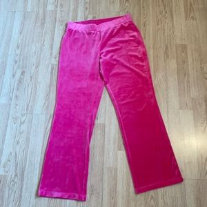 Juicy Couture size M track pants pink